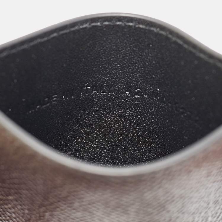 مملوكة مسبقًا Dior Black Leather 30 Montaigne Card Holder