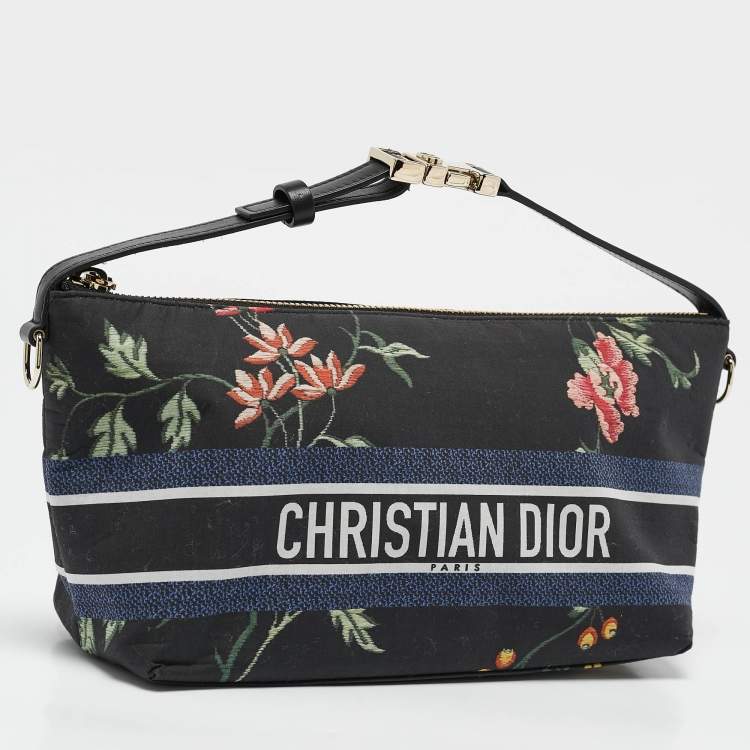 Pre Owned Dior Multicolor Printed Fabric DiorTravel Nomad Pouch