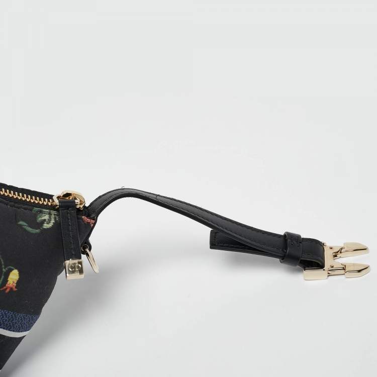 Pre Owned Dior Multicolor Printed Fabric DiorTravel Nomad Pouch