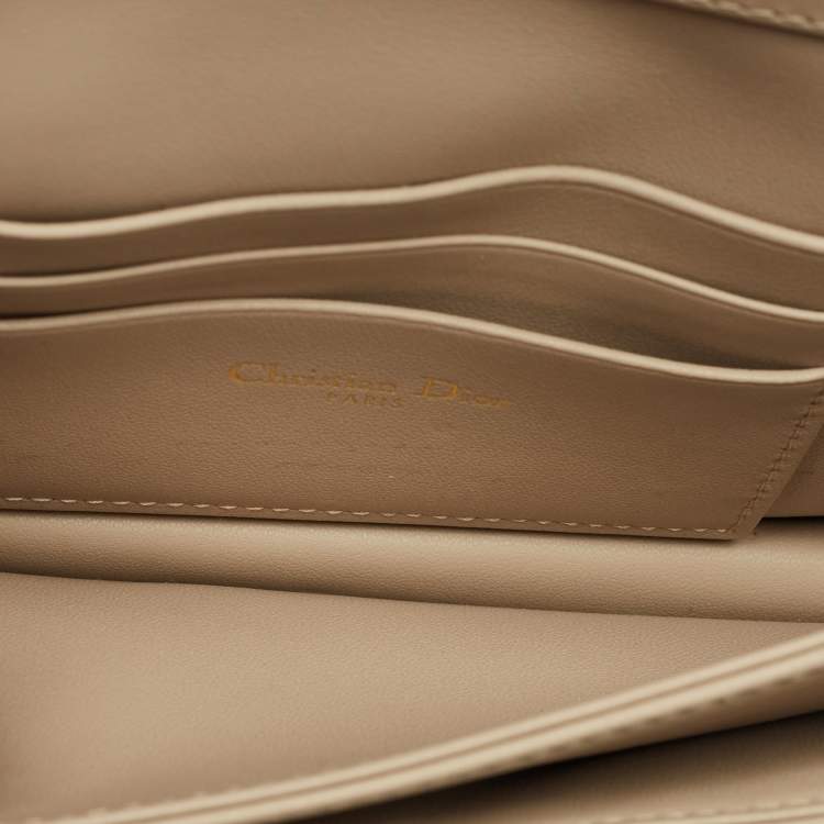 مملوكة مسبقًا Dior Beige Cannage Leather Mini My Dior Top Handle Bag
