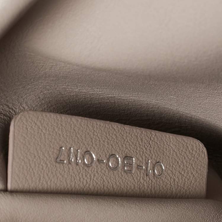 Pre Owned Dior Beige/Lilac Canvas and Leather Nappy Suitcase