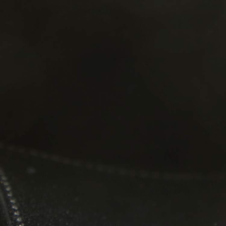 Pre Owned Dior Black Cannage Leather Caro Multifunctional Pouch