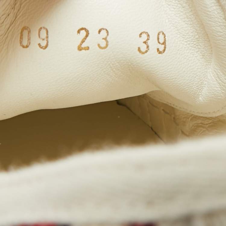 Pre Owned Dior Multicolor  Oblique Canvas Walk'n'Dior Low Top Sneakers Size 39