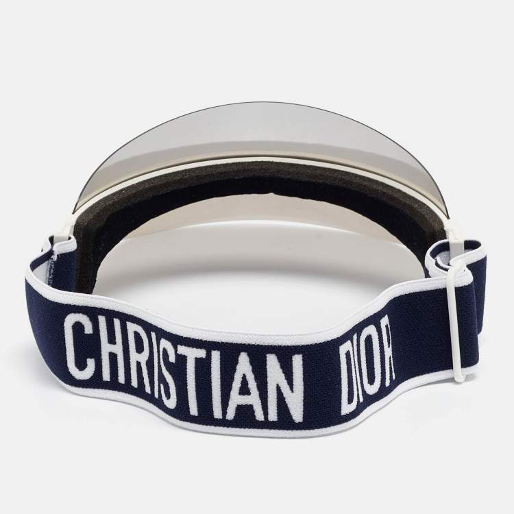 Pre Owned Christian Dior Transparent DiorClub1 Sun Visor