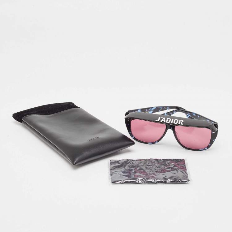 Pre Owned Dior Black/Purple DiorClub2 Aviator Sunglasses