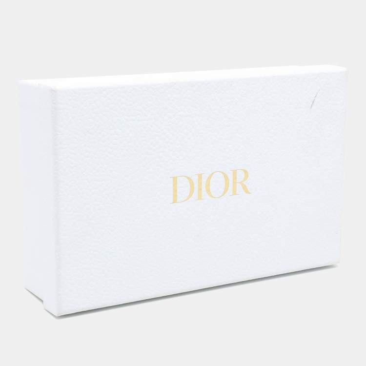 Pre Owned Dior Black Crinkled Leather and Elastic Saddle Belt 90 CM