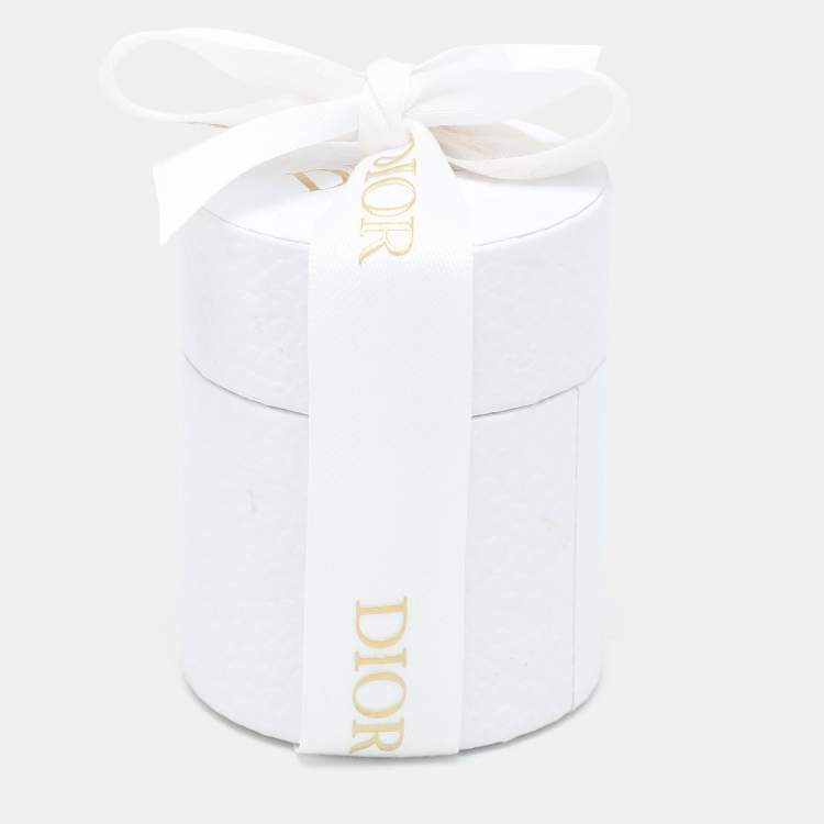 Pre Owned Christian Dior Pink D-Millefiori Mitzah Printed Silk Bandeau Scarf