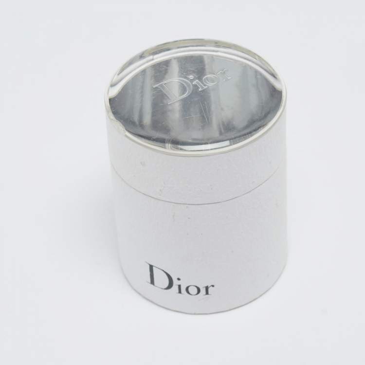 Pre Owned Dior Black Printed Silk L'Hiver Mitzah Scarf 