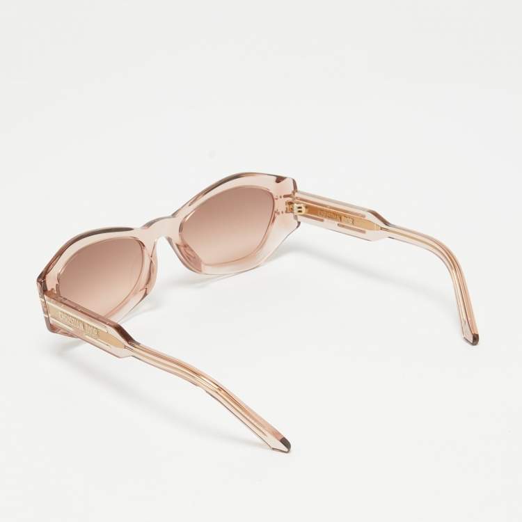 Pre Owned Dior Brown Gradient DiorSignature B1U Butterfly Sunglasses