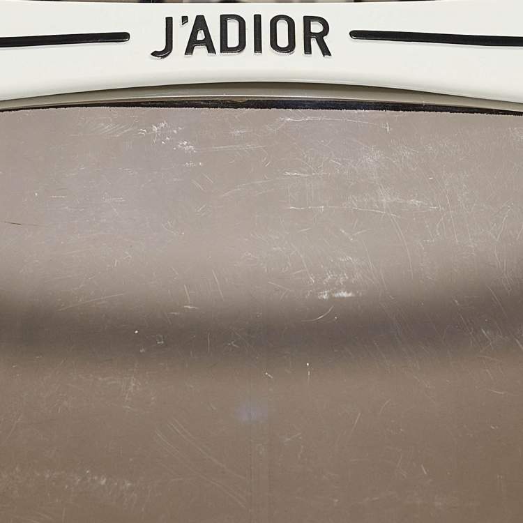 Pre Owned Christian Dior Grey DiorClub1 Sun Visor