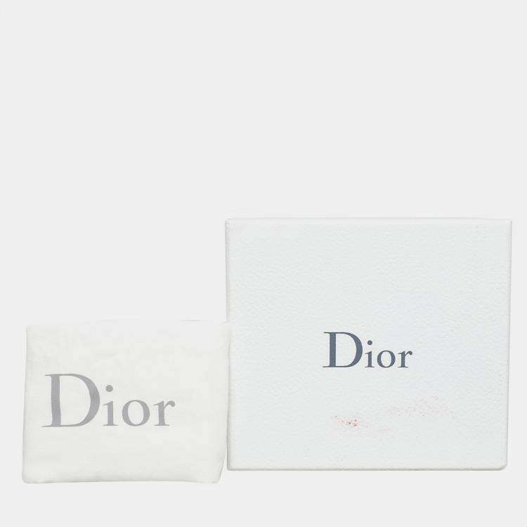 Pre Owned Christian Dior Embroidered Bag Strap