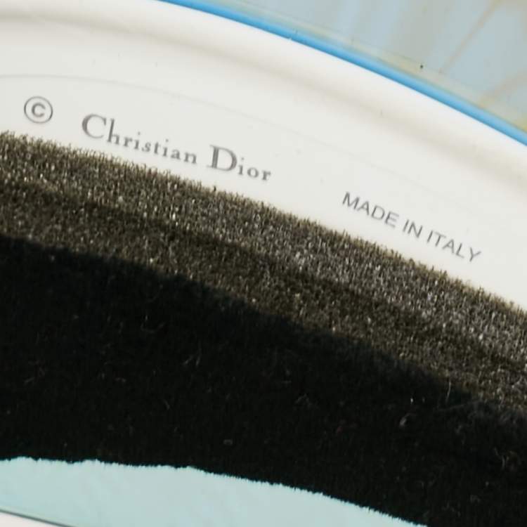 Pre Owned Christian Dior Blue Dior Club1 Sun Visor