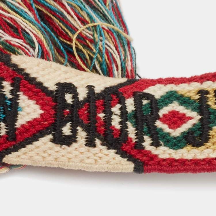 Pre Owned Dior J'Adior Woven Fabric Friendhsip Bracelet
