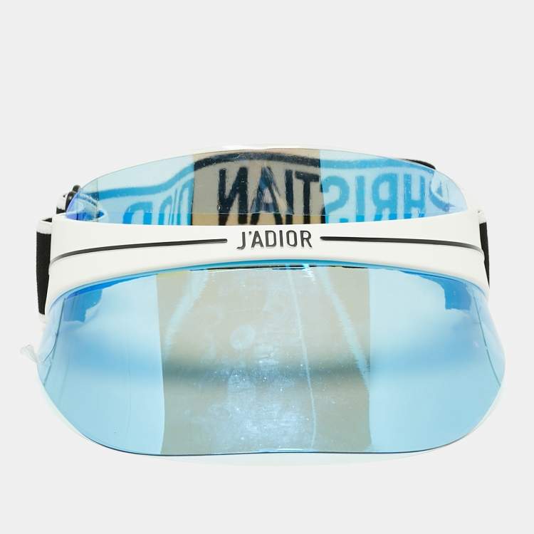 Pre Owned Dior Blue Dior Club1 Sun Visor