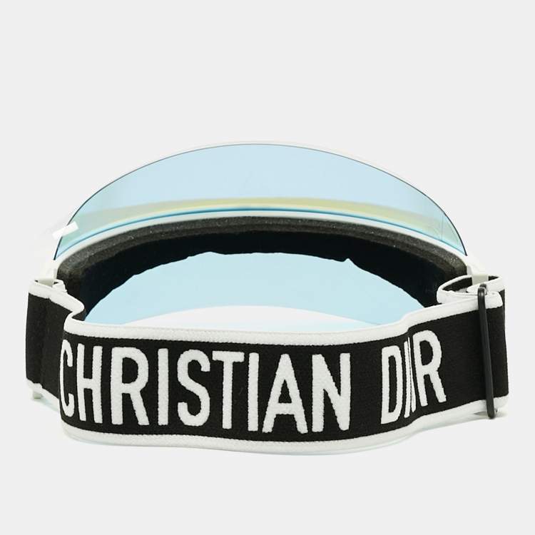 Pre Owned Dior Blue Dior Club1 Sun Visor