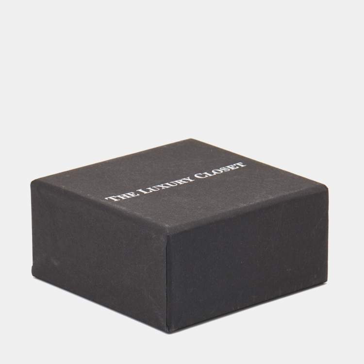 Pre Owned Dior Butterfly Gold Tone Ring Size 52