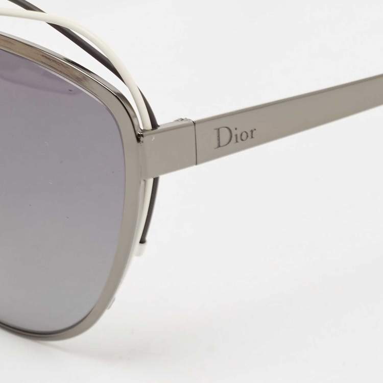 Pre Owned Dior Black Gradient JQHID Songe Cat Eye Sunglasses
