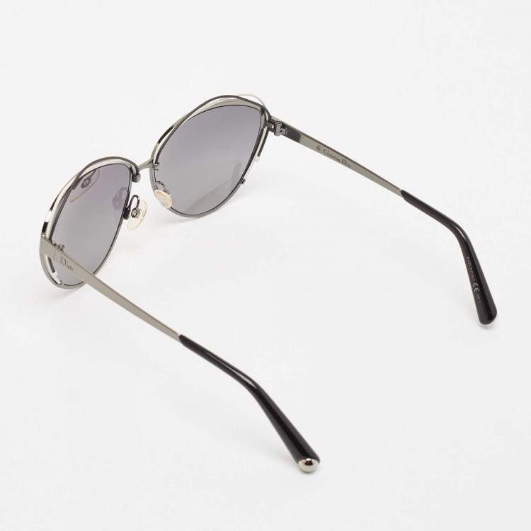 Pre Owned Dior Black Gradient JQHID Songe Cat Eye Sunglasses