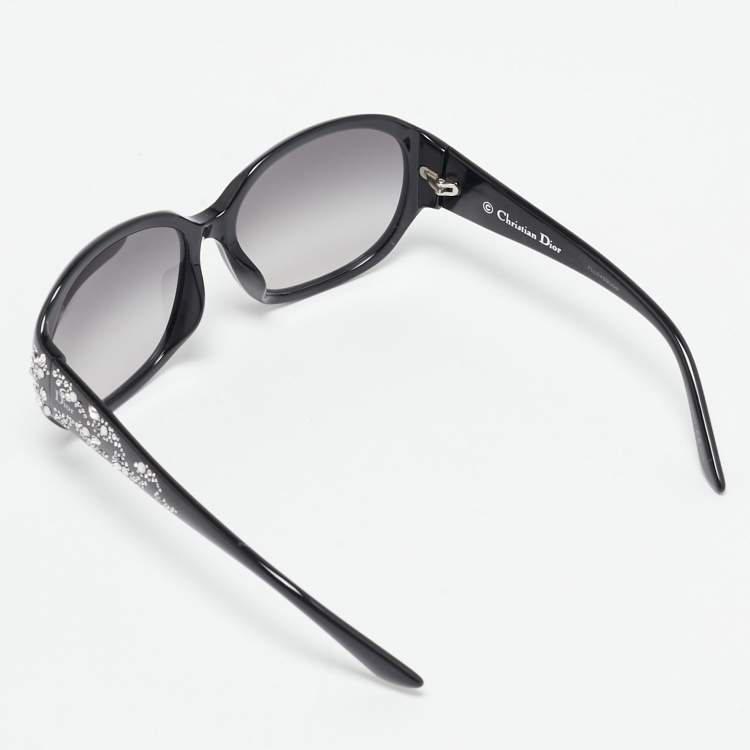 Pre Owned Dior Black Gradient 807Q8 DiorMinuitF Oval Sunglasses