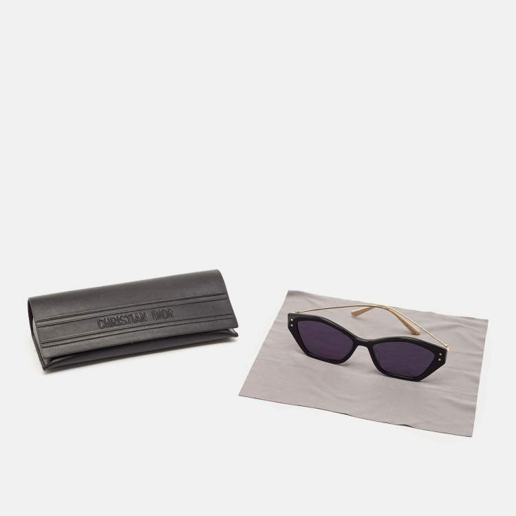 Pre Owned Dior Black/Gold MissDior S1U Cat Eye Sunglasses