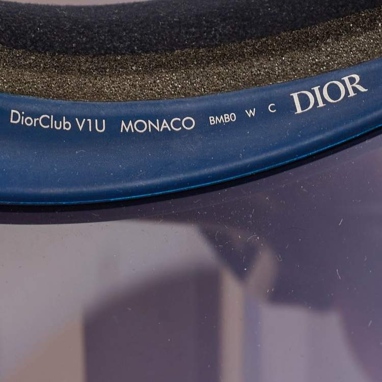 Pre Owned Dior Navy Blue Dior Club V1U Sun Visor