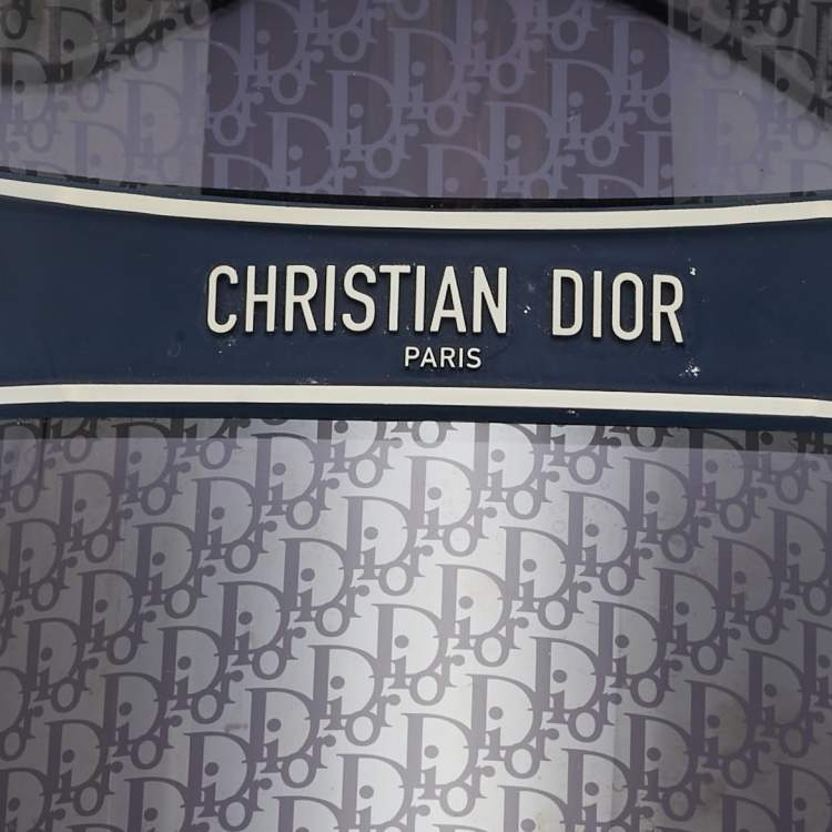 Pre Owned Dior Navy Blue Oblique Dior Club1 Visor