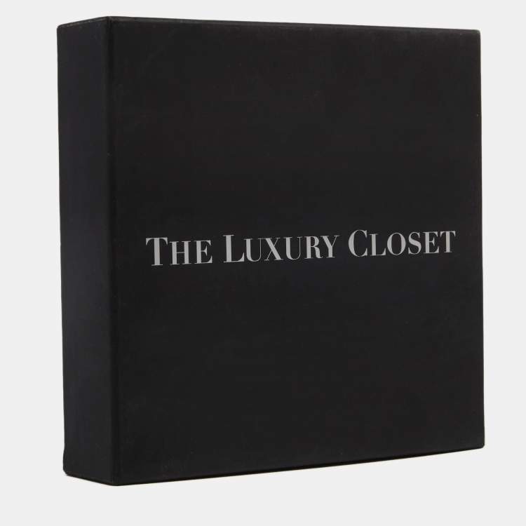 Pre Owned Dior Mise en Dior Faux Pearl Gold Tone Necklace