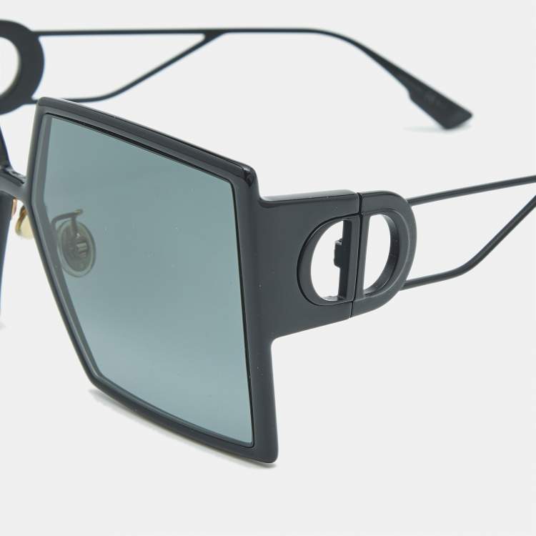 Pre Owned Dior Black 8071I 30 Montaigne Square Sunglasses