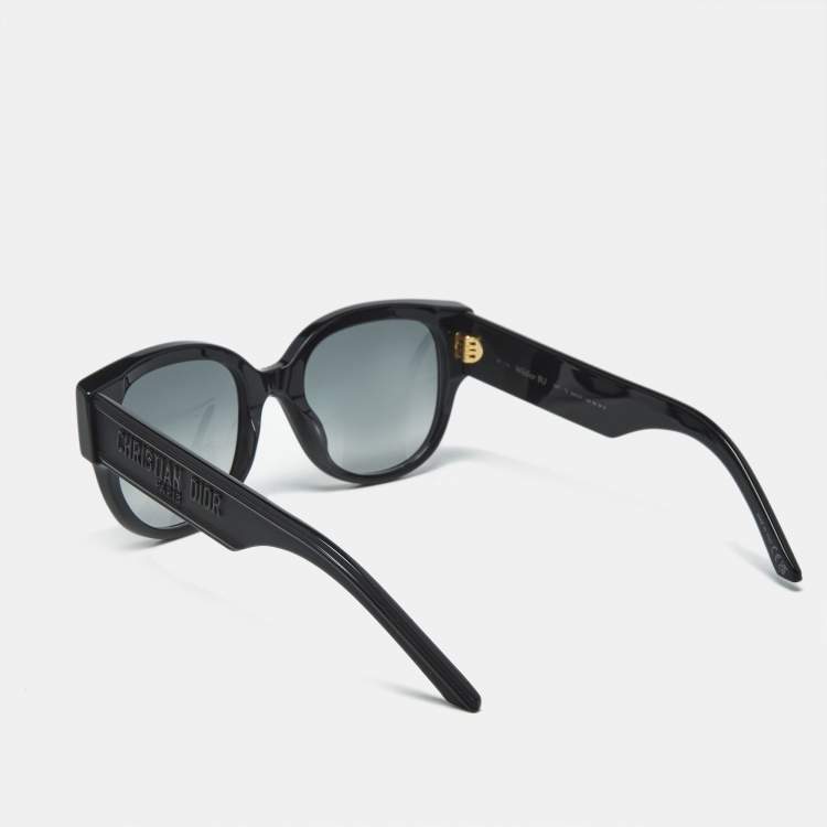 Pre Owned Dior Black Gradient 10A1 Wildior BU Butterfly Sunglasses
