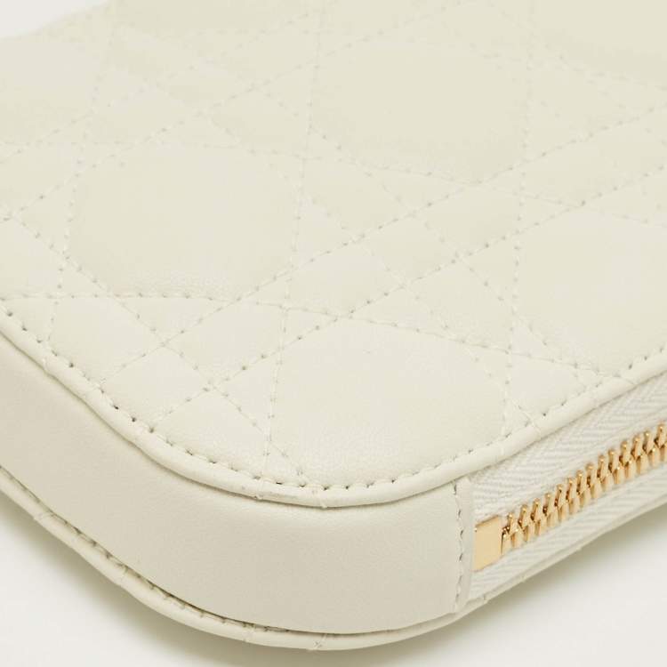 مملوكة مسبقًا حامل هاتف ديور ليدي ديور كال إن كاناج جلد أزرق