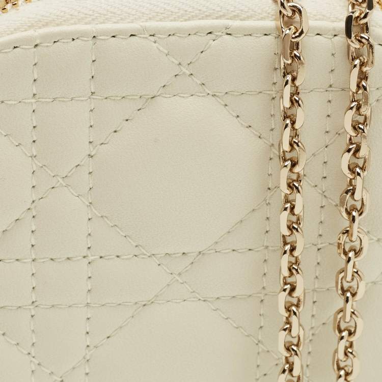 مملوكة مسبقًا حامل هاتف ديور ليدي ديور كال إن كاناج جلد أزرق