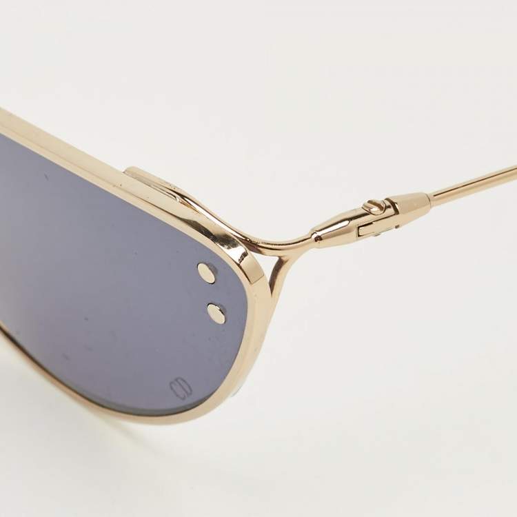 Pre Owned Dior Blue/Gold Tone MissDior B1U Cat Eye Sunglasses