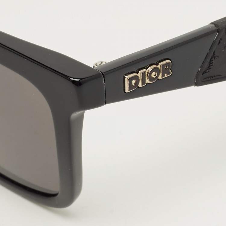 Pre Owned Dior Black B27 S1L Square Sunglasses