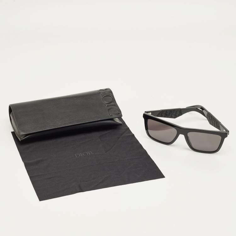 Pre Owned Dior Black B27 S1L Square Sunglasses