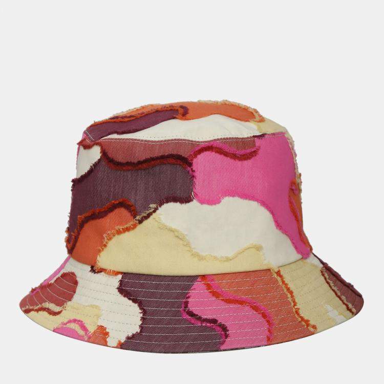 Pre Owned Dior Multicolor Camouflage Bucket Hat