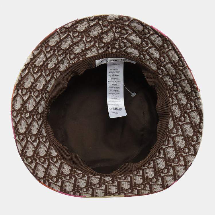 Pre Owned Dior Multicolor Camouflage Bucket Hat