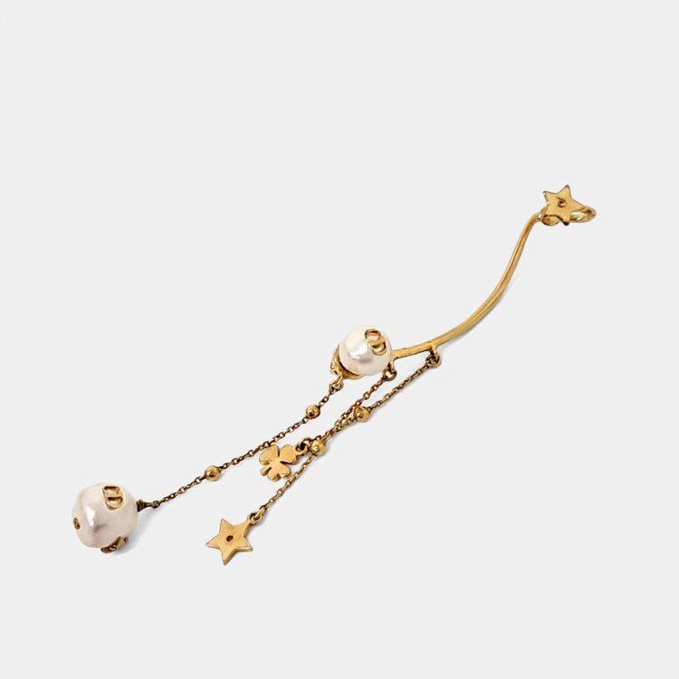 مملوكة مسبقًا Dior Gold Plated ear cuff