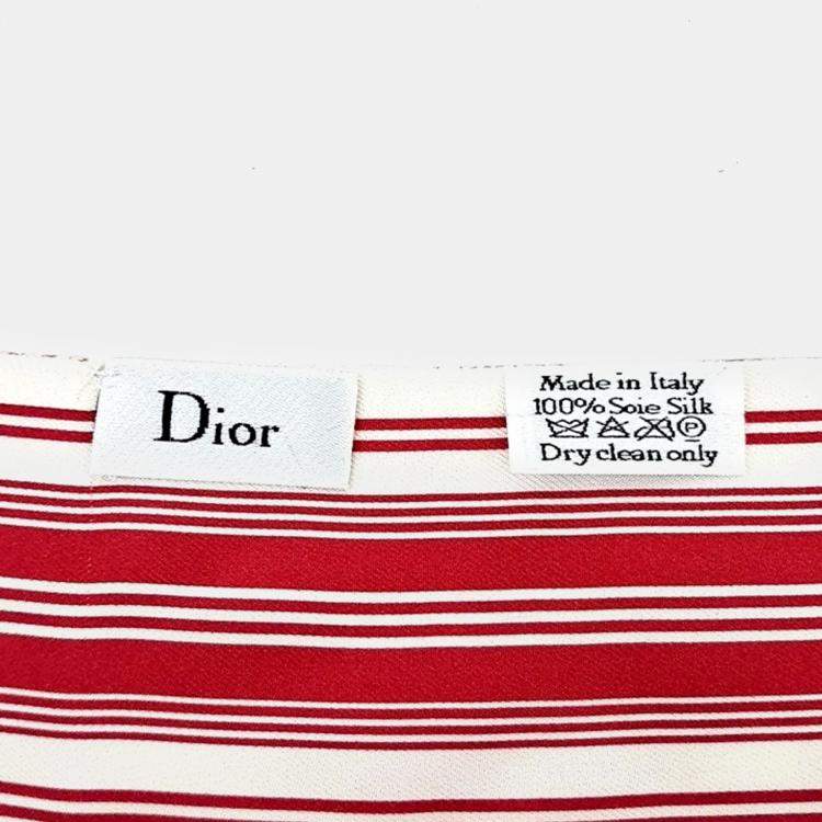 Pre Owned Dior Silk Mitzah
