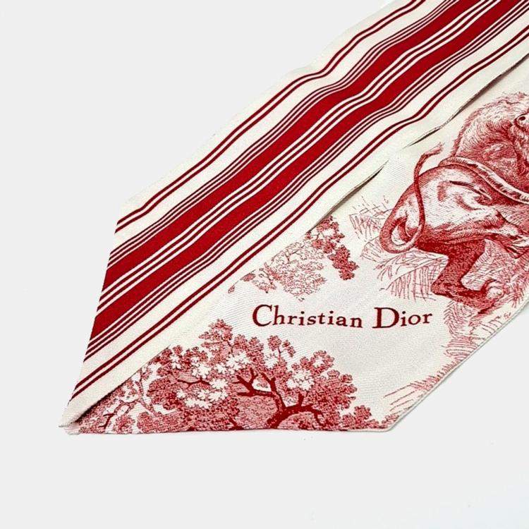 Pre Owned Dior Silk Mitzah