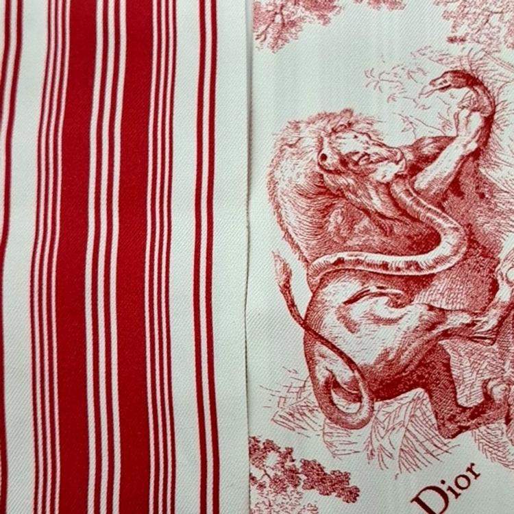 Pre Owned Dior Silk Mitzah