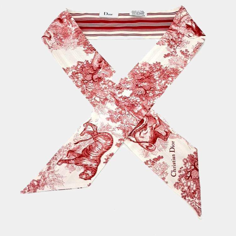 Pre Owned Dior Silk Mitzah