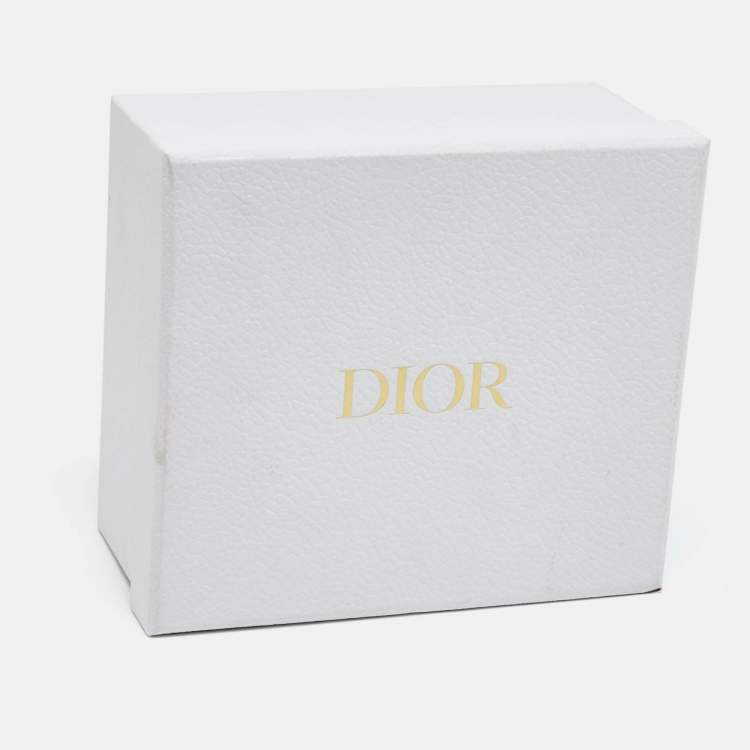 Pre Owned Dior Navy Blue Oblique Canvas Headband