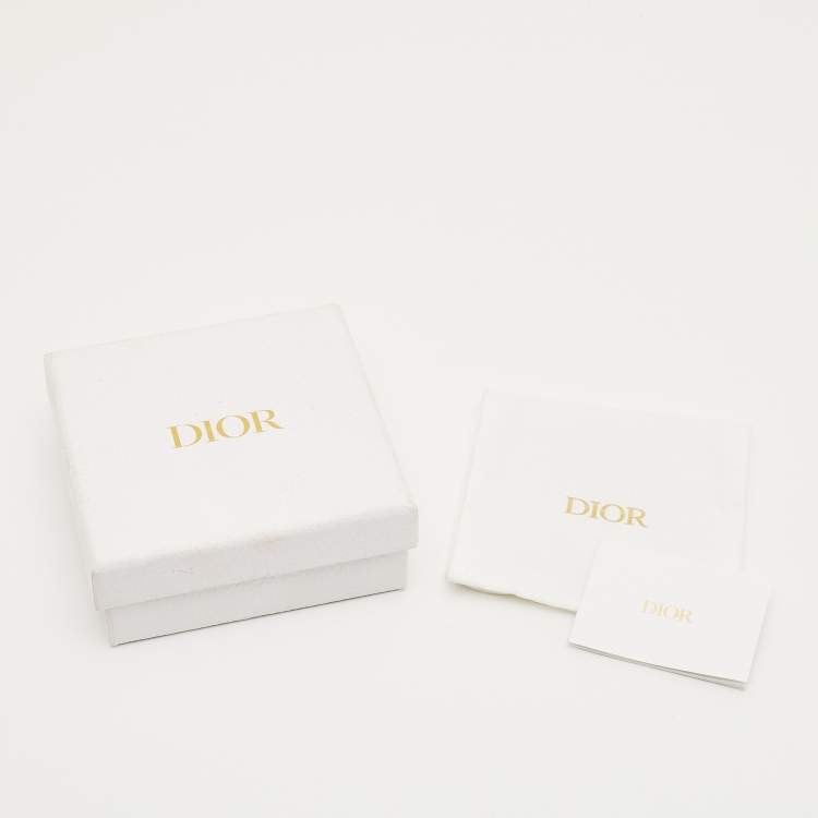 Pre Owned Dior Danseuse Étoile Gold Tone Link Bracelet