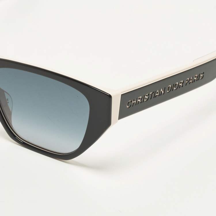 مملوكة مسبقًا نظارة شمسية ديور ريكتانجل "إنسايدأوت2" متدرجة أسود/وردي