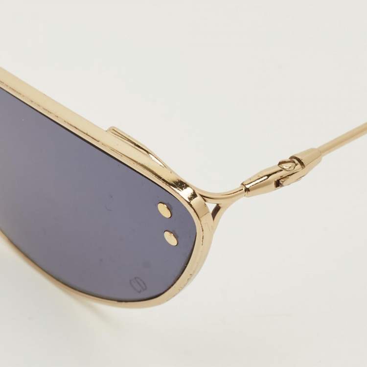 مملوكة مسبقًا Dior Blue/Gold Tone MissDior B1U Cat Eye Sunglasses