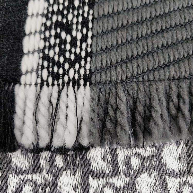 Pre Owned Dior Oblique University Reversible Muffler