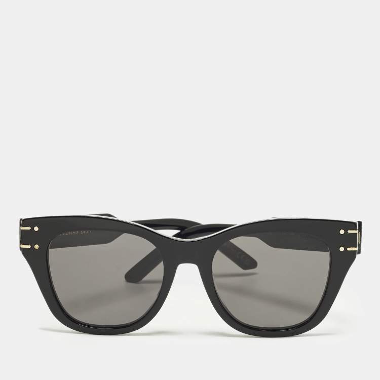 Pre Owned Dior Black Signature B41 Square Sunglasses