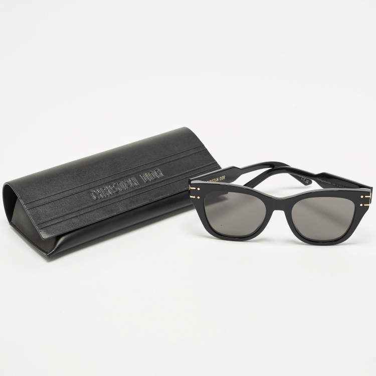 Pre Owned Dior Black Signature B41 Square Sunglasses