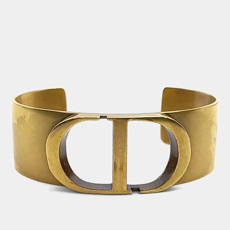 Pre Owned Dior Gold Tone Bracelet