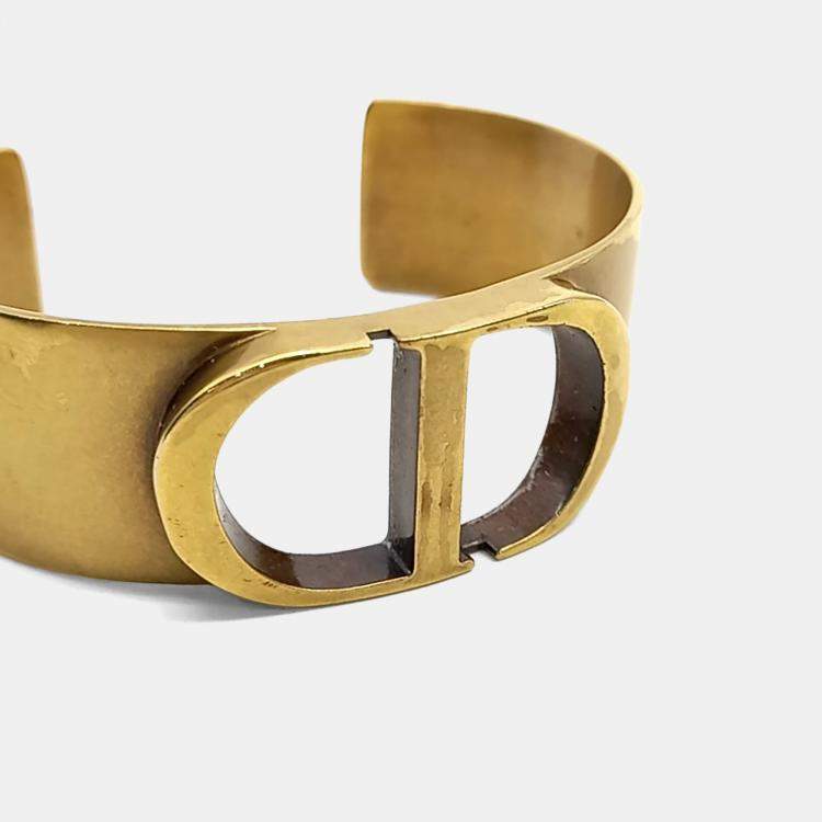 Pre Owned Dior Gold Tone Bracelet